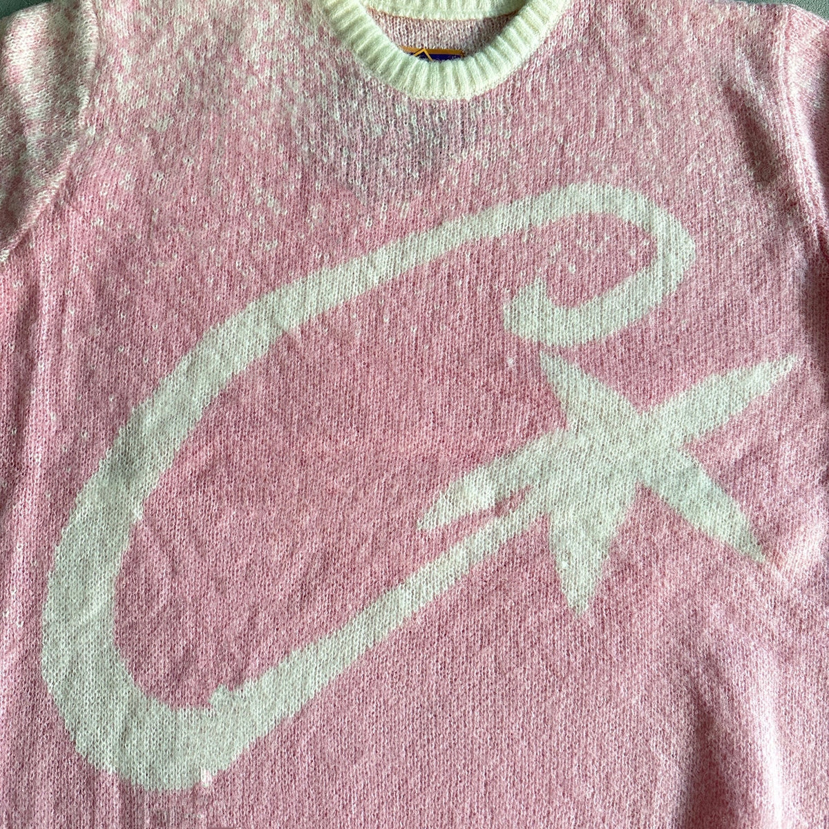 "CRTZ" Mohair Pink Sweater