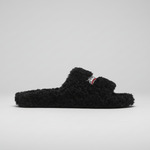 "Balenci" Fur Slides
