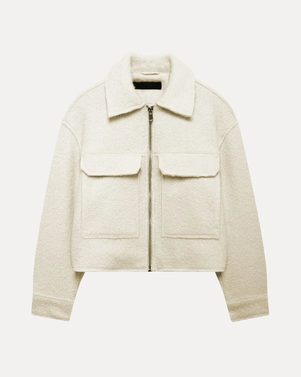 Cropped Wool Jacket
