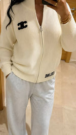 CELI ZIP SWEATER