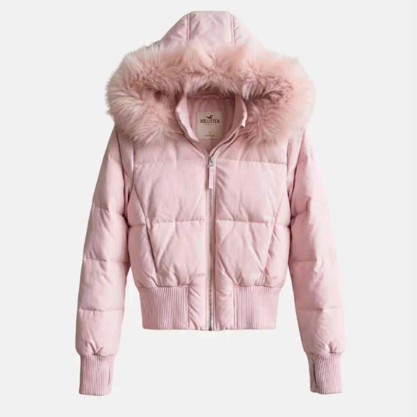 Fur Hood Puffer Jacket