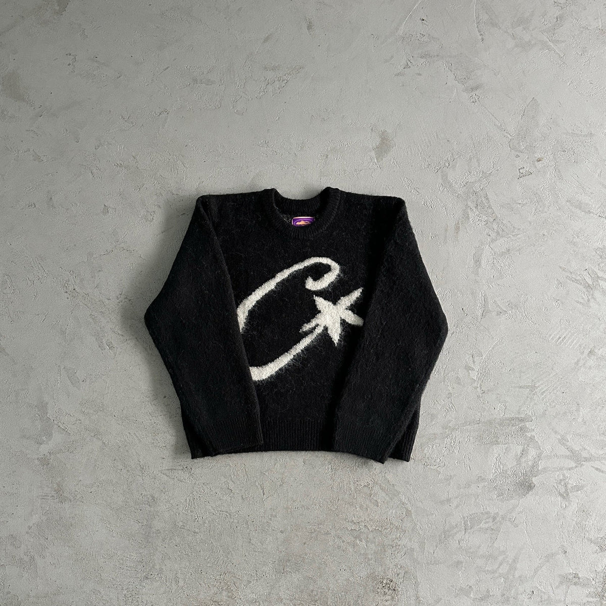 "CRTZ" Mohair Pink Sweater