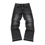 Frayed Flared Jeans