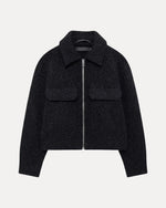 Cropped Wool Jacket