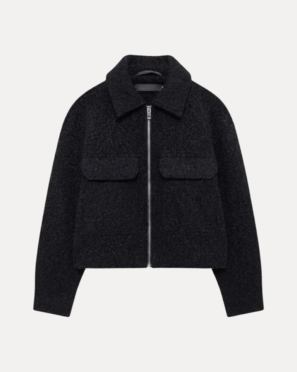 Cropped Wool Jacket