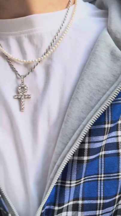 Inside Out Checkered Zipper