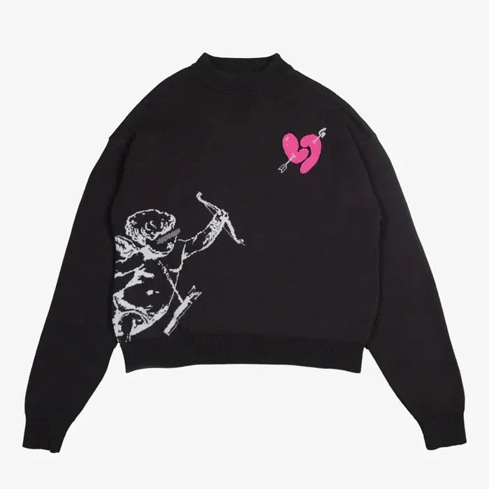 ARROW - HEART SWEATER