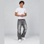 Frayed Flared Jeans
