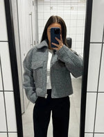 Cropped Wool Jacket
