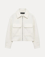 Cropped Wool Jacket