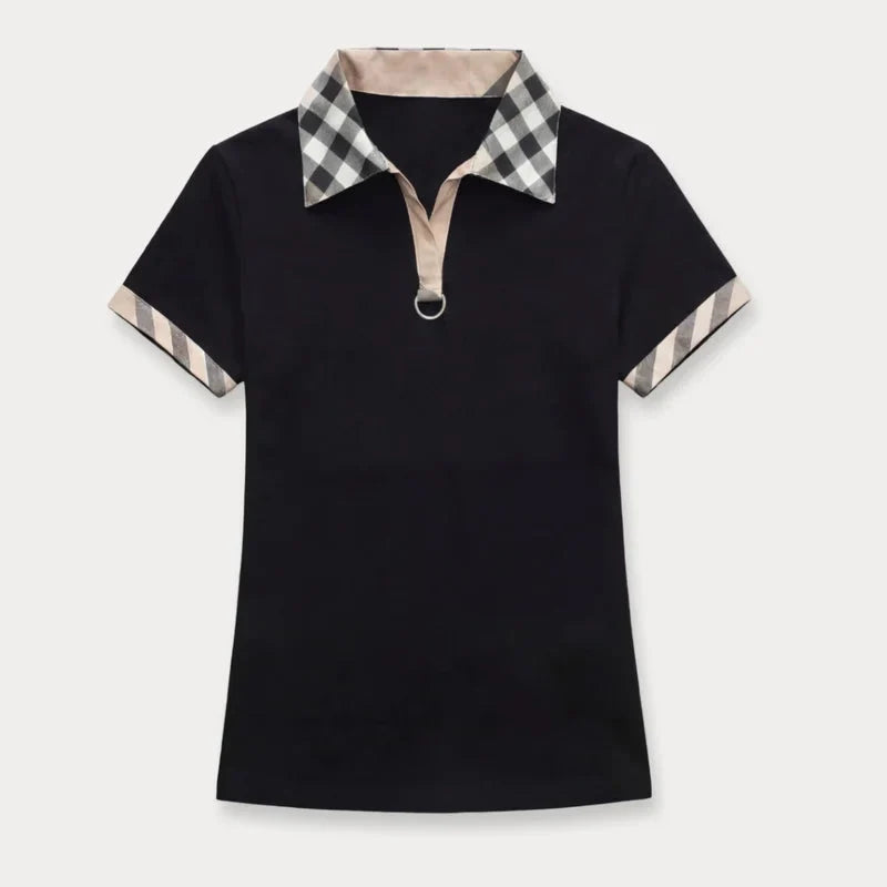 CHECKED POLO