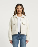 Cropped Wool Jacket