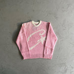 "CRTZ" Mohair Pink Sweater