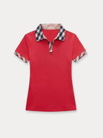 CHECKED POLO