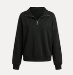 HALFMOON ZIP SWEATER