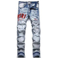 AMR JEANS RED LG