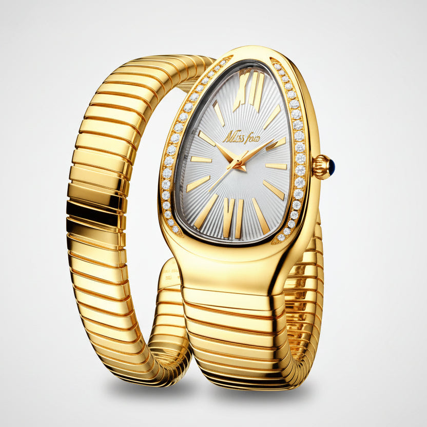 SNAKE GOLD WATCH