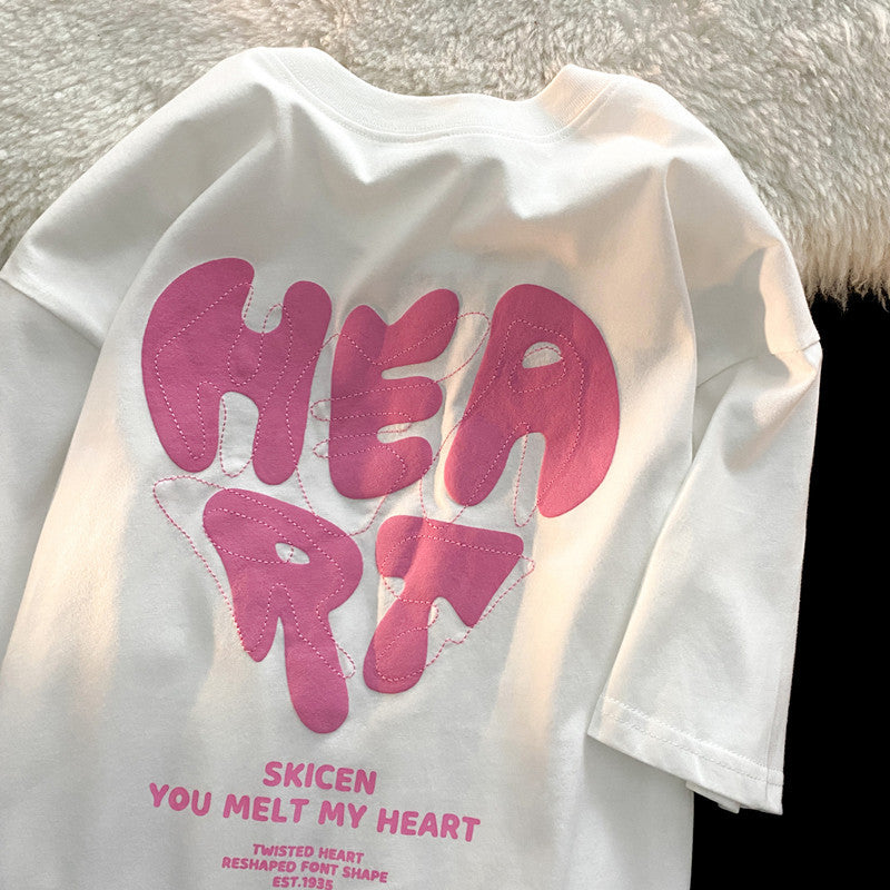 GRAPHIC TEE "HEART"