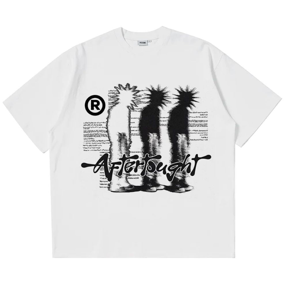 GRAPHIC TEE "AFTERTHOUGHT"