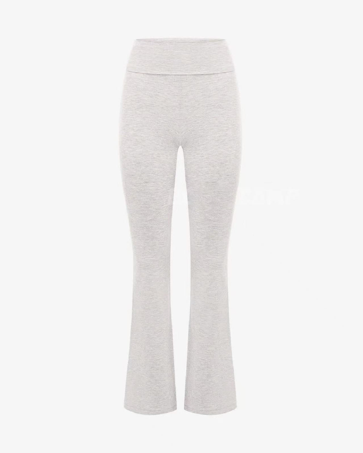 Low-Rise Turn-Up Flared Jogger Jeans
