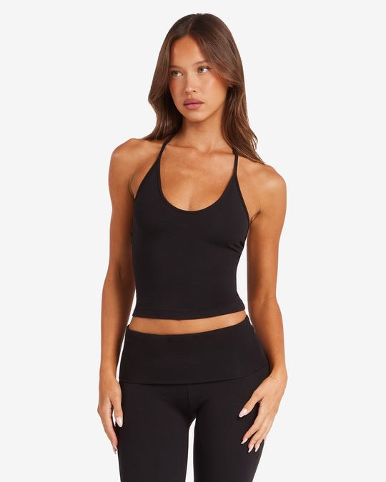 Low-Rise Turn-Up Flared Jogger SET