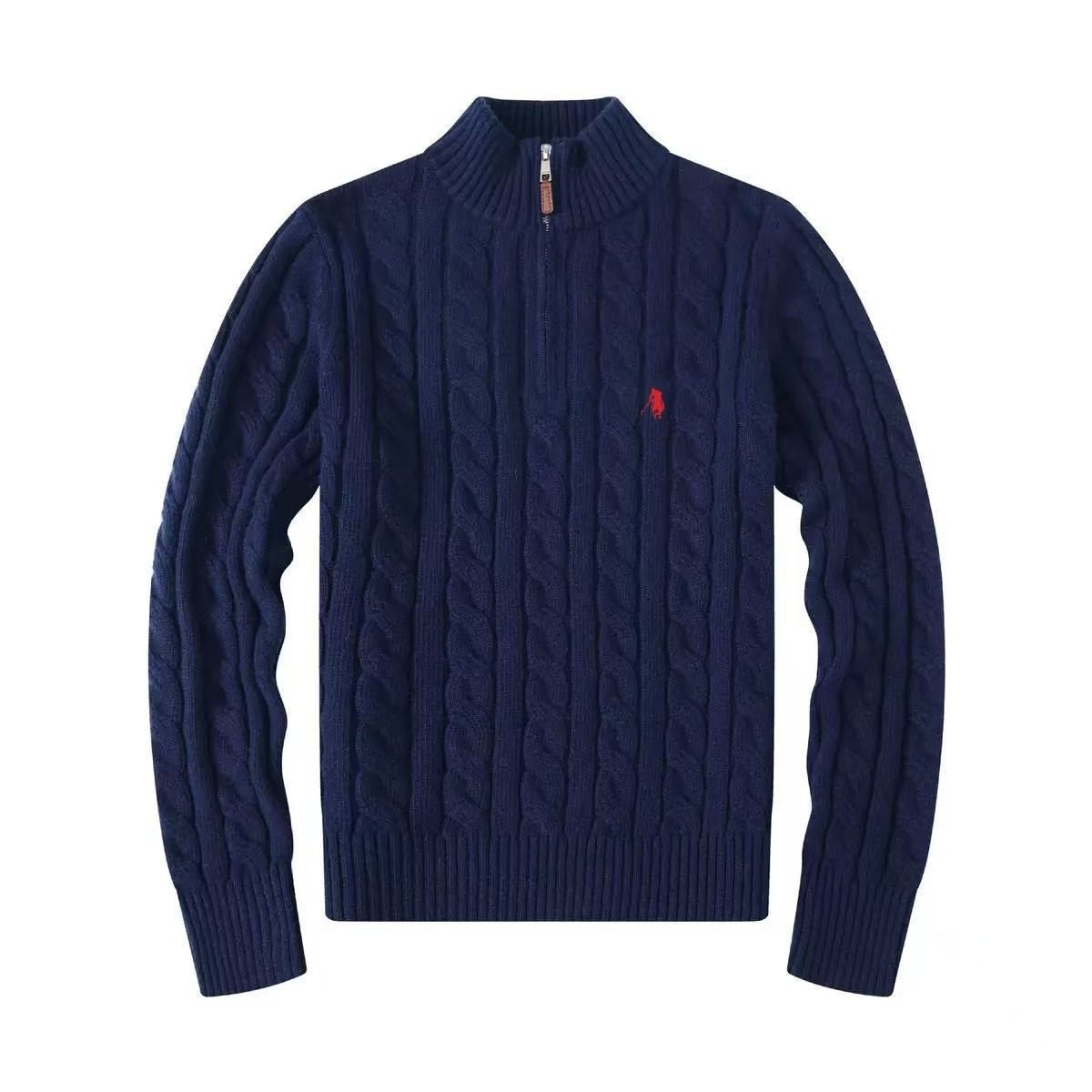 "RL" Knit Halfzip