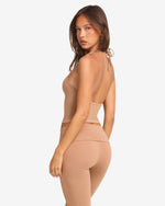 Low-Rise Turn-Up Flared Jogger SET