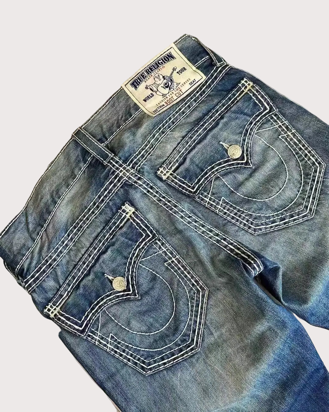 TRUE STITCH STRAIGHT JEANS MEN