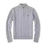 "RL" Knit Halfzip