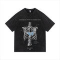 GRAPHIC TEE "SKELETON PRINT"
