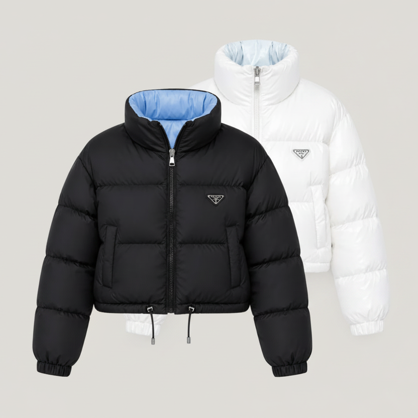 "PRDA" TRIANGLE BLUE INSIDE JACKET